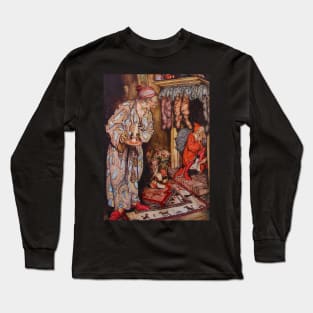 1915 Christmas, Arthur Rackham Long Sleeve T-Shirt